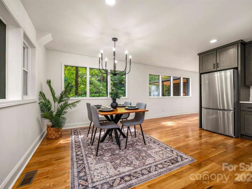160 Lasae Lane, Tryon, NC 28782.  MLS# CAR4308669, YatesRealty ID 11520. Downstairs Kitchen