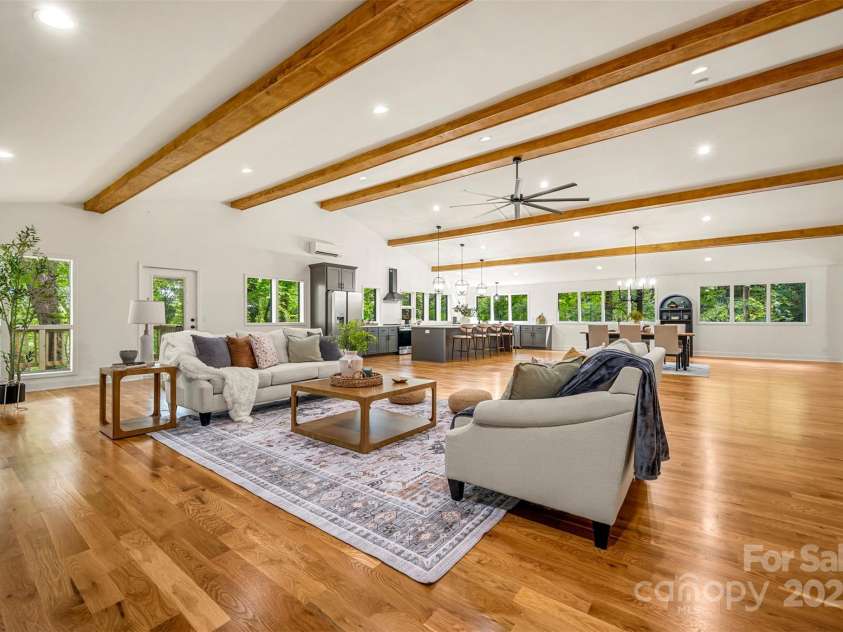 160 Lasae Lane, Tryon, NC 28782.  MLS# CAR4308669, YatesRealty ID 11520. Upstairs Living Area