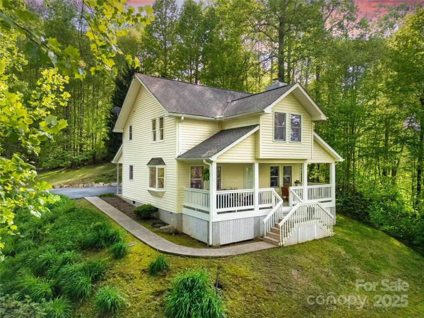 28 Big Rock Road, Pisgah Forest, NC 28768.  MLS# CAR4255481, YatesRealty ID 11521. 