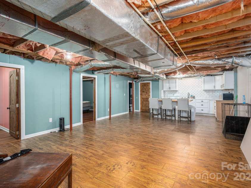 5873 Alexis Lane, Vale, NC 28168.  MLS# CAR4256997, YatesRealty ID 11544. Basement