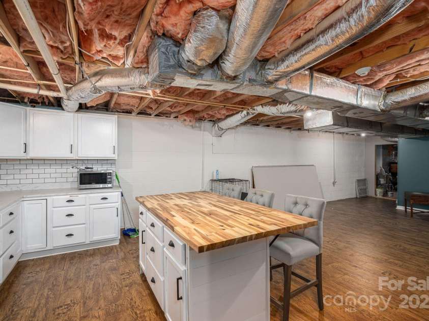 5873 Alexis Lane, Vale, NC 28168.  MLS# CAR4256997, YatesRealty ID 11544. Basement