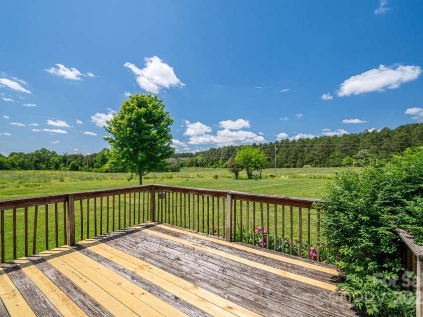 5873 Alexis Lane, Vale, NC 28168.  MLS# CAR4256997, YatesRealty ID 11544. View from back deck. 