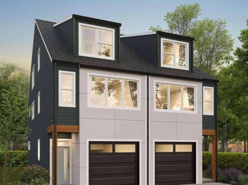 2436 Arty Avenue, Charlotte, NC 28208.  MLS# CAR4237601, YatesRealty ID 11551. Exterior Rendering for Representational Purposes Only