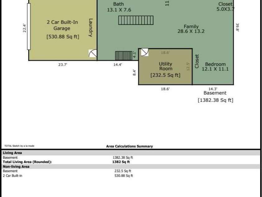 298 Town Mountain Road, Asheville, NC 28804.  MLS# CAR4256466, YatesRealty ID 11556. Lower Level - Floor Plan