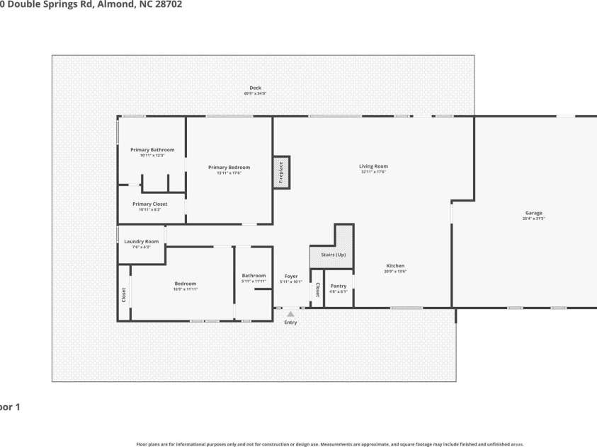 750 Double Springs Drive, Almond, NC 28702.  MLS# CAR4362670, YatesRealty ID 11556. 