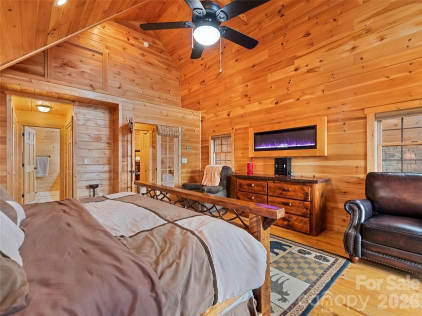 693 High Splendor Road, Robbinsville, NC 28771.  MLS# CAR4362499, YatesRealty ID 11558. Second Level Primary Suite