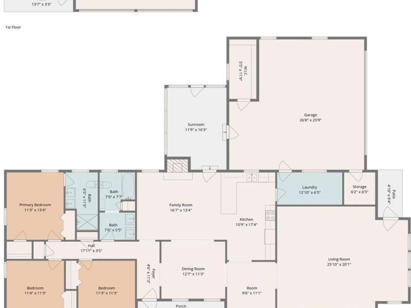 164 New York Avenue, Peachland, NC 28133.  MLS# CAR4363138, YatesRealty ID 11559. Floorplan