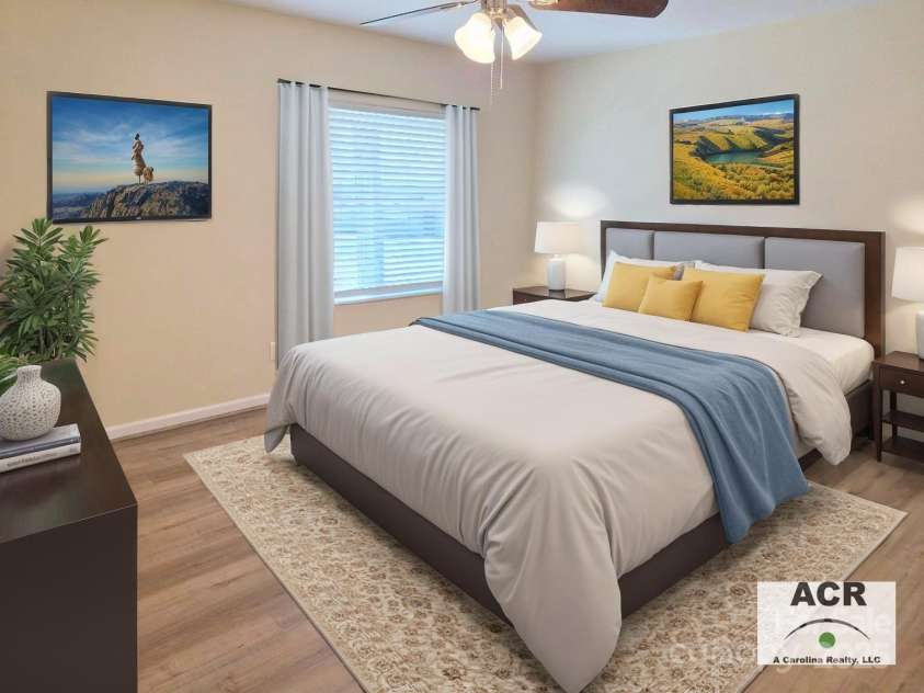 1352 Steed Street, Rock Hill, SC 29732.  MLS# CAR4315486, YatesRealty ID 1156. Virtually AI Staged Owner's Suite