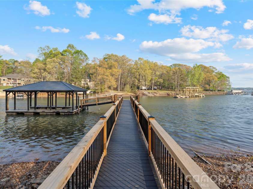8806 Hearthstone Court, Terrell, NC 28682.  MLS# CAR4363278, YatesRealty ID 11561. Private Floating Dock