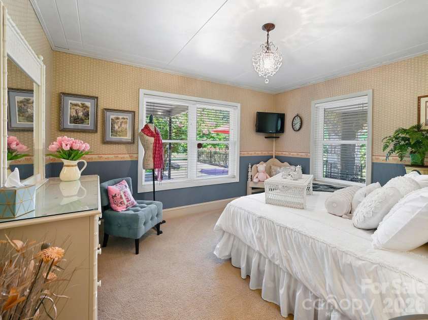 1771 Drexel Road, Valdese, NC 28690.  MLS# CAR4364186, YatesRealty ID 11568. Downstairs Bedroom