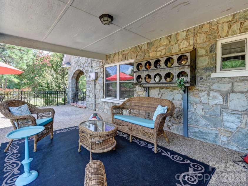 1771 Drexel Road, Valdese, NC 28690.  MLS# CAR4364186, YatesRealty ID 11568. Front covered porch to side
