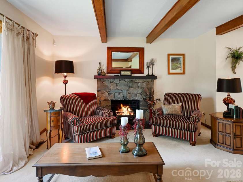 1771 Drexel Road, Valdese, NC 28690.  MLS# CAR4364186, YatesRealty ID 11568. Front Living Room