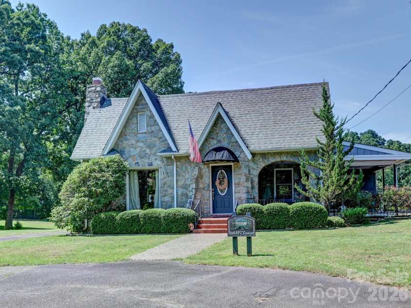 1771 Drexel Road, Valdese, NC 28690.  MLS# CAR4364186, YatesRealty ID 11568. Front of Home