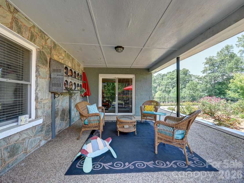 1771 Drexel Road, Valdese, NC 28690.  MLS# CAR4364186, YatesRealty ID 11568. Front sitting area to side