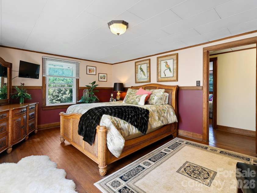 1771 Drexel Road, Valdese, NC 28690.  MLS# CAR4364186, YatesRealty ID 11568. Master bedroom upstairs