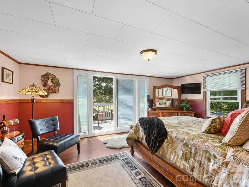 1771 Drexel Road, Valdese, NC 28690.  MLS# CAR4364186, YatesRealty ID 11568. Master Bedroom upstairs