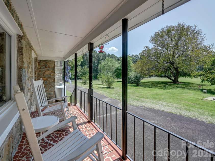 1771 Drexel Road, Valdese, NC 28690.  MLS# CAR4364186, YatesRealty ID 11568. Side Porch