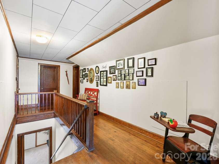 1771 Drexel Road, Valdese, NC 28690.  MLS# CAR4364186, YatesRealty ID 11568. Upstairs hall