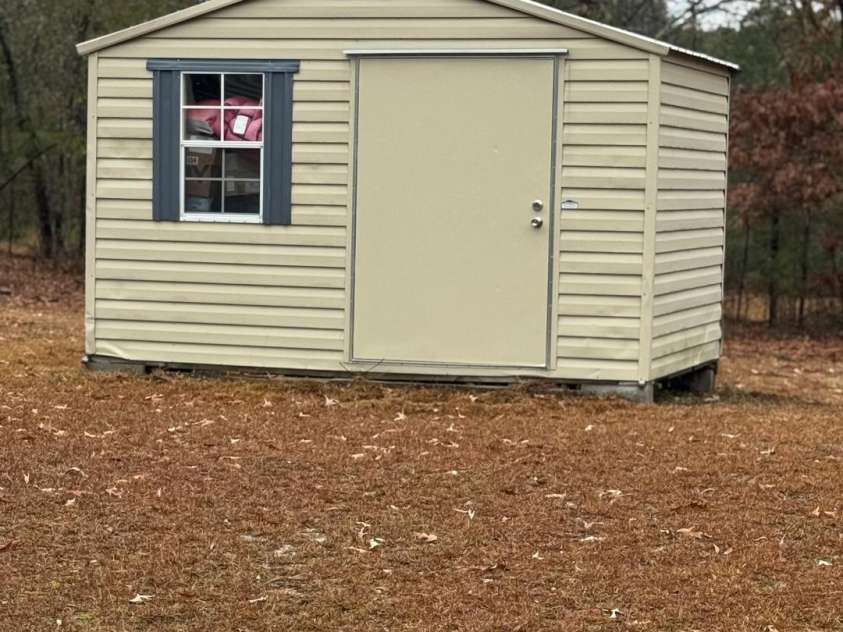 8684 Teals Mill Road, Cheraw, SC 29520.  MLS# CAR4195030, YatesRealty ID 11568. Storage building
