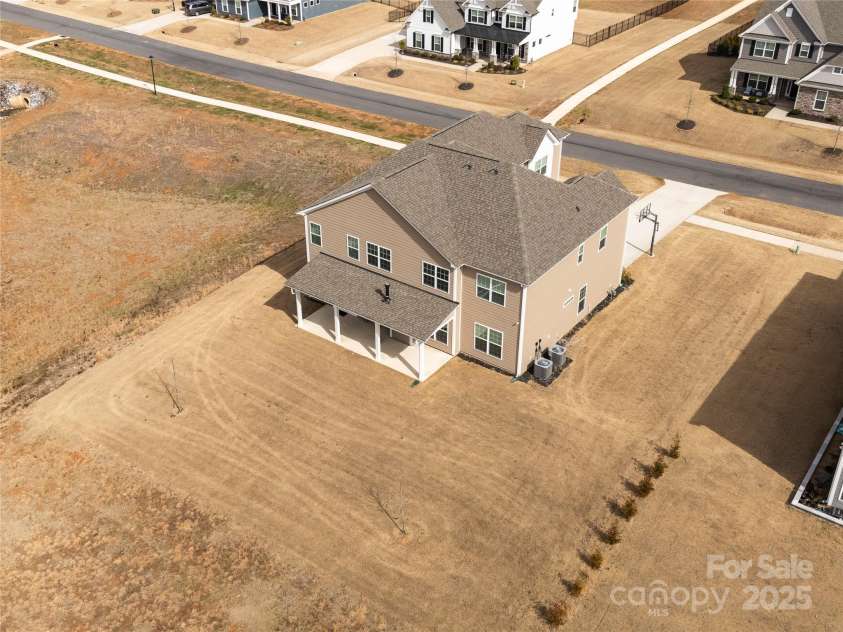 611 Yucatan Drive, Waxhaw, NC 28173.  MLS# CAR4224325, YatesRealty ID 11569. Aerial View of Home