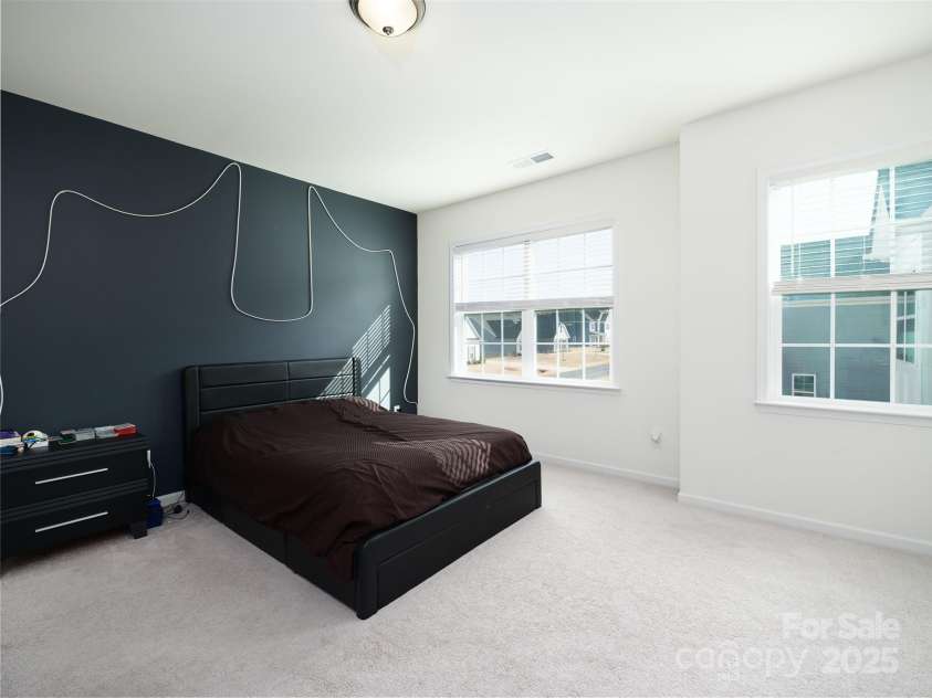 611 Yucatan Drive, Waxhaw, NC 28173.  MLS# CAR4224325, YatesRealty ID 11569. Secondary Ensuite Bedroom