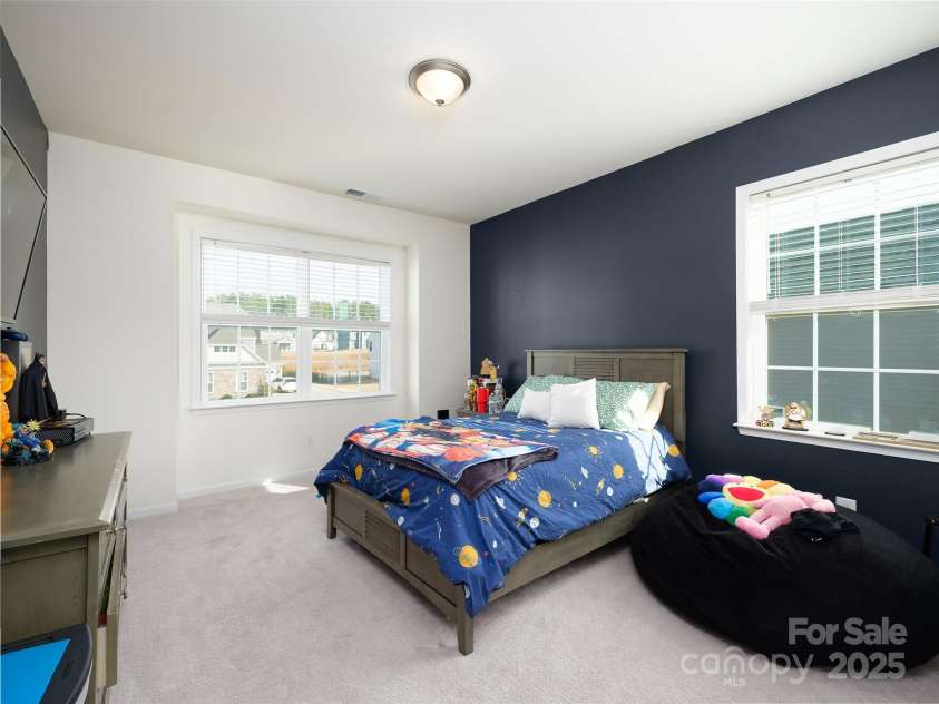 611 Yucatan Drive, Waxhaw, NC 28173.  MLS# CAR4224325, YatesRealty ID 11569. Seondary Bedroom 1