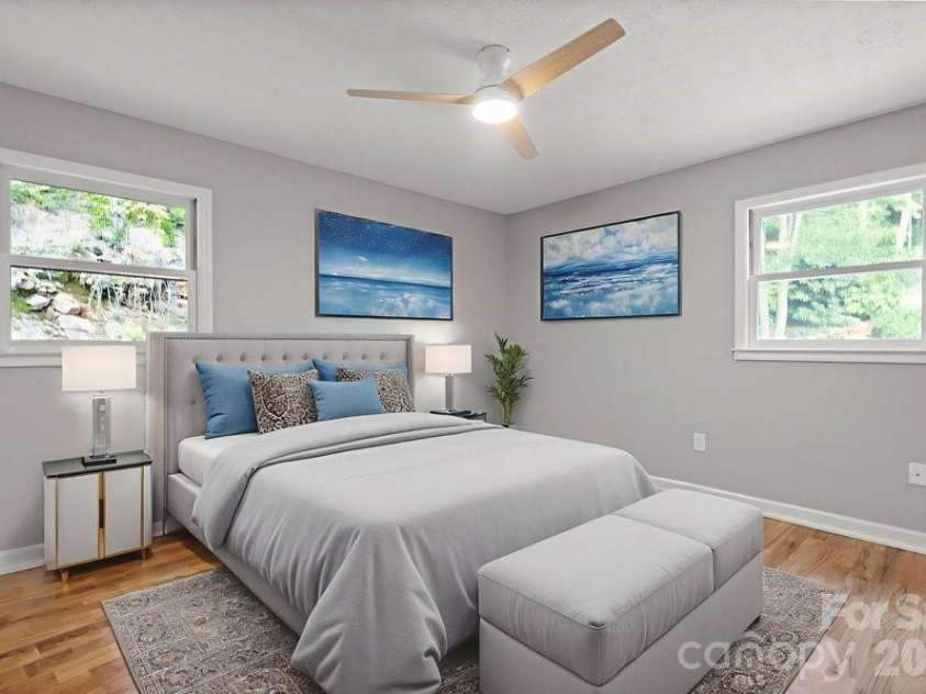 17 Twisted Trail, Black Mountain, NC 28711.  MLS# CAR4364900, YatesRealty ID 11581. Two bedrooms on main level