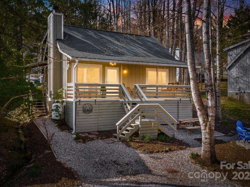 21 Susan Drive, Maggie Valley, NC 28751.  MLS# CAR4241989, YatesRealty ID 11582. Front