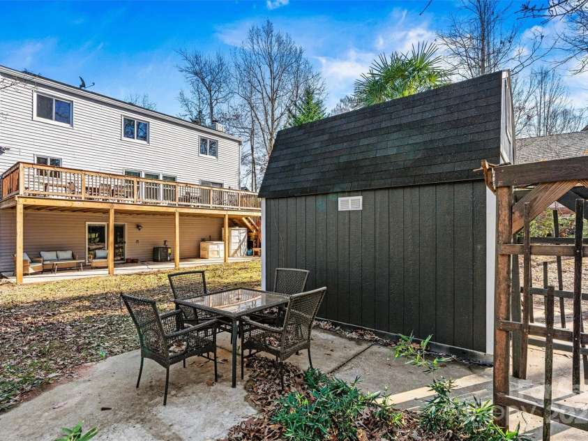 3995 Burton Lane, Denver, NC 28037.  MLS# CAR4219369, YatesRealty ID 11586. Need extra storage, there is a shed in the backyard with plenty of it. 