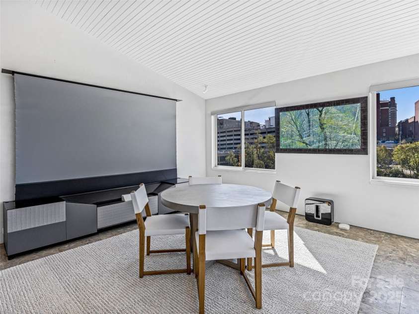 75 Broadway Street, Asheville, NC 28801.  MLS# CAR4219180, YatesRealty ID 11589. Movie nights and sports viewing