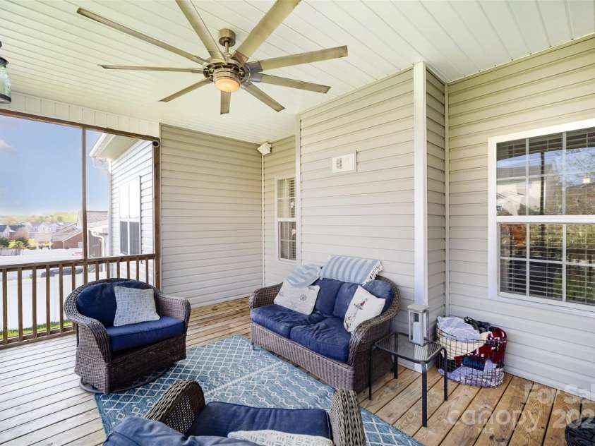 5172 Norway Road, Rock Hill, SC 29732.  MLS# CAR4242482, YatesRealty ID 11591. Relaxing screen porch