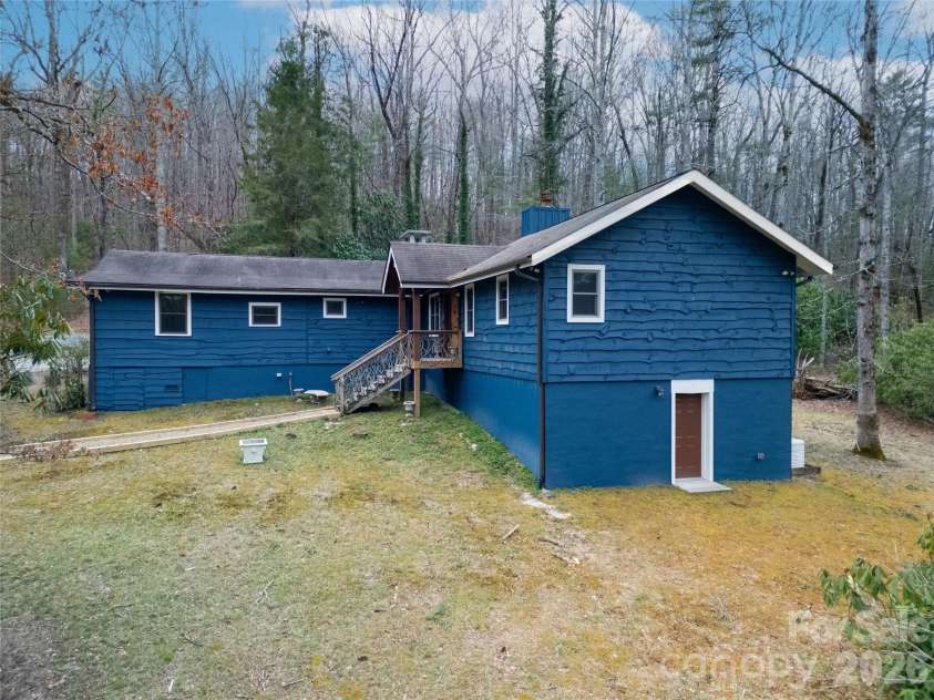 231 Cedar Lane, Brevard, NC 28712.  MLS# CAR4358033, YatesRealty ID 11596. View of basement door