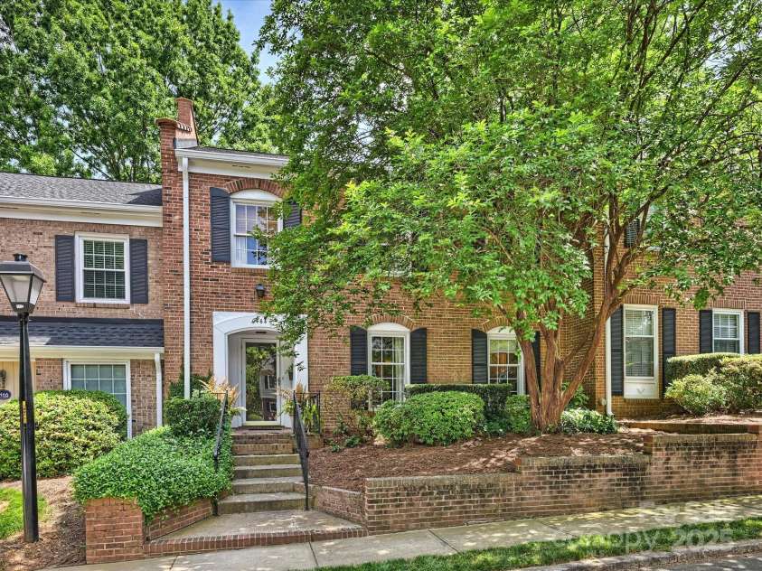 4464 Mullens Ford Road, Charlotte, NC 28226.  MLS# CAR4255434, YatesRealty ID 11596. Front Exterior