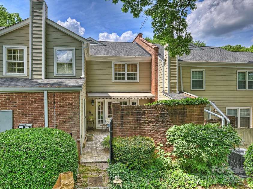 4464 Mullens Ford Road, Charlotte, NC 28226.  MLS# CAR4255434, YatesRealty ID 11596. Rear Exterior