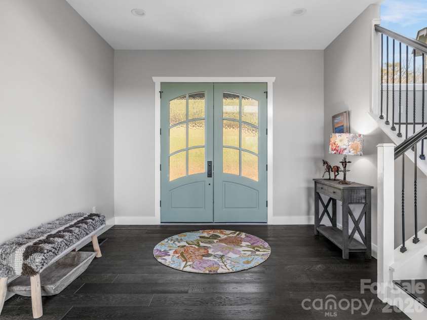 345 Preservation Trail, Columbus, NC 28722.  MLS# CAR4357487, YatesRealty ID 11600. Custom double front door