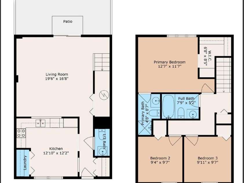 7309 Pebblestone Drive, Charlotte, NC 28212.  MLS# CAR4249621, YatesRealty ID 11602. 