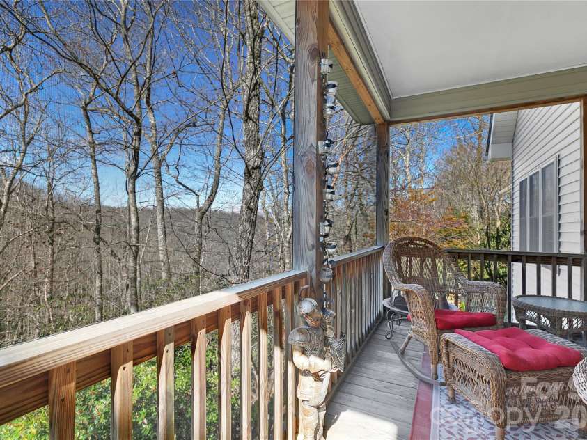 63 Wanei Court, Brevard, NC 28712.  MLS# CAR4359510, YatesRealty ID 11607. More Winter Views.