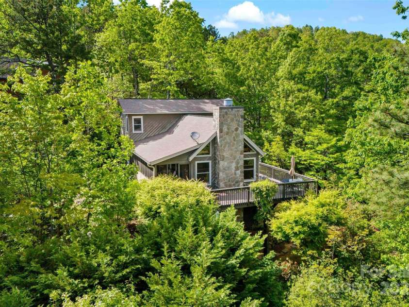 1795 Mckenzie Way, Old Fort, NC 28762.  MLS# CAR4256419, YatesRealty ID 11609. Aerial view