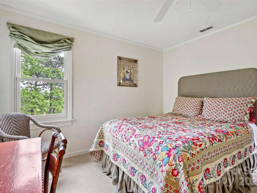 1795 Mckenzie Way, Old Fort, NC 28762.  MLS# CAR4256419, YatesRealty ID 11609. Upper bedroom with walk in closet and views.