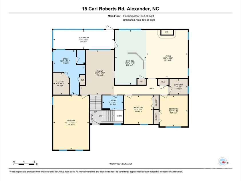 15 Carl Roberts Road, Alexander, NC 28701.  MLS# CAR4359072, YatesRealty ID 11612. 