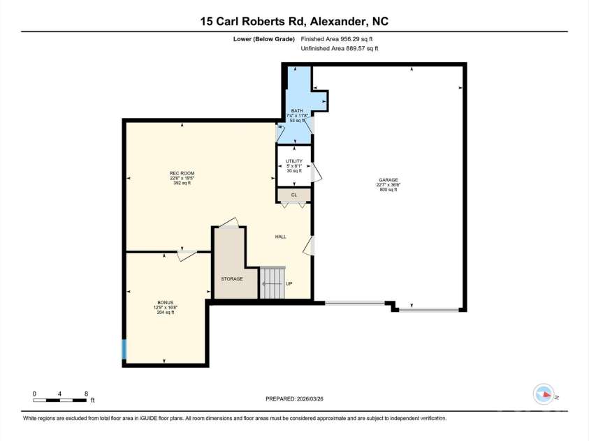 15 Carl Roberts Road, Alexander, NC 28701.  MLS# CAR4359072, YatesRealty ID 11612. 