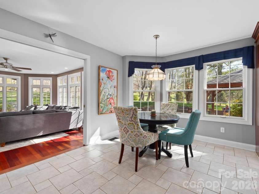 223 Fairway Terrace, Canton, NC 28716.  MLS# CAR4359000, YatesRealty ID 11614. Breakfast Nook