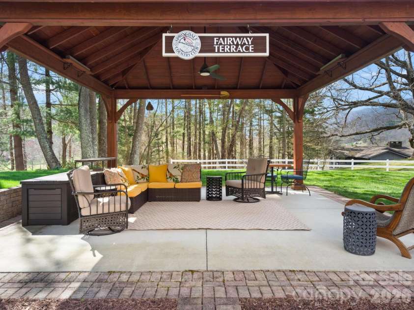 223 Fairway Terrace, Canton, NC 28716.  MLS# CAR4359000, YatesRealty ID 11614. Covered Pavilion