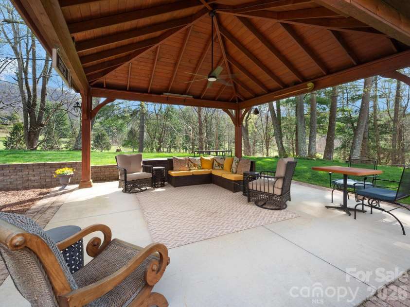 223 Fairway Terrace, Canton, NC 28716.  MLS# CAR4359000, YatesRealty ID 11614. Covered Pavilion