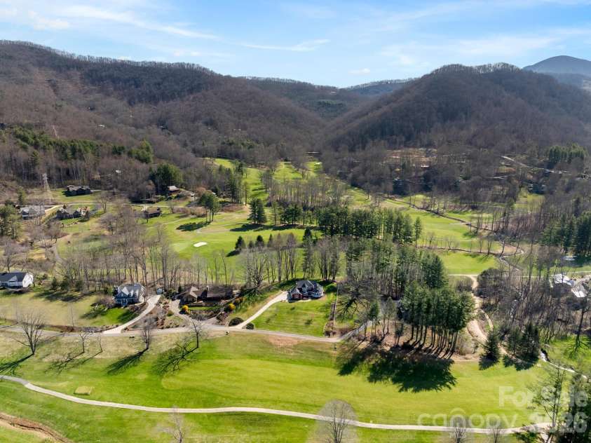 223 Fairway Terrace, Canton, NC 28716.  MLS# CAR4359000, YatesRealty ID 11614. Drone Picture