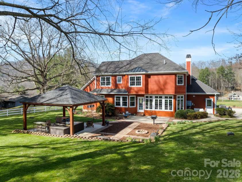223 Fairway Terrace, Canton, NC 28716.  MLS# CAR4359000, YatesRealty ID 11614. Rear View
