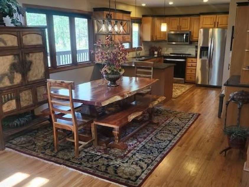 377 Riverwood Road, Mooresville, NC 28117.  MLS# CAR4192992, YatesRealty ID 11616. Gleaming hardwoods throughout ...have just been refinished.