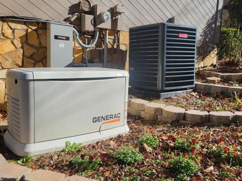 377 Riverwood Road, Mooresville, NC 28117.  MLS# CAR4192992, YatesRealty ID 11616. HVAC unit new in 2022. New Generac generator with 500 gallon buried propane tank which currently is used for that, gas fireplaces.