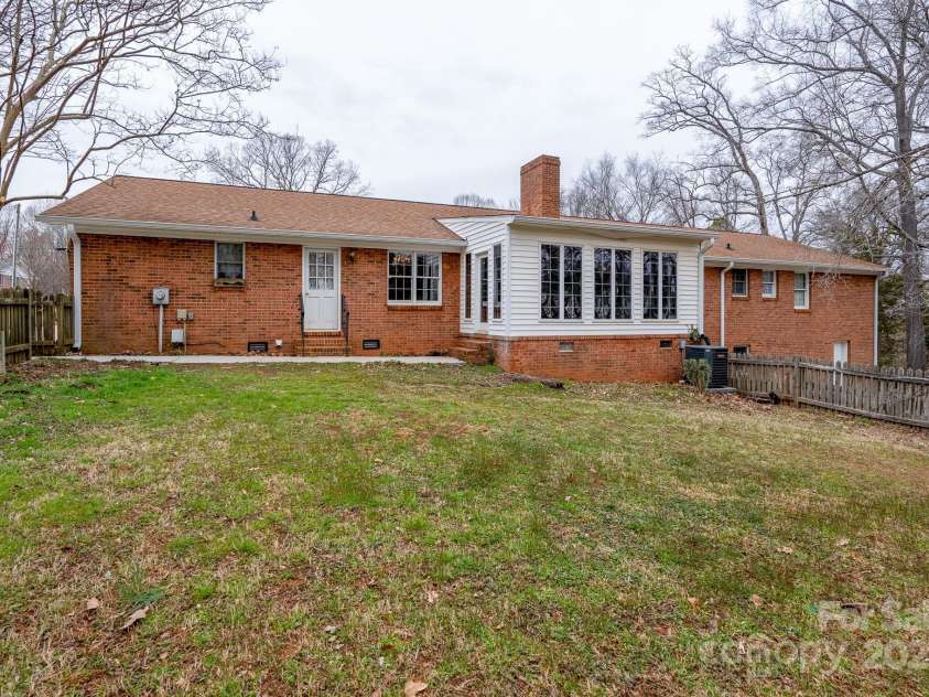 107 Myrtle Avenue, China Grove, NC 28023.  MLS# CAR4225002, YatesRealty ID 11620. Backyard