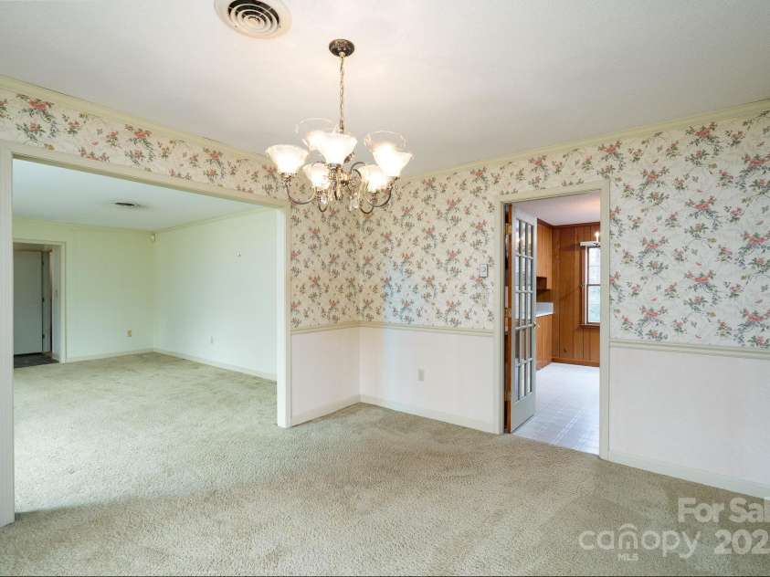 107 Myrtle Avenue, China Grove, NC 28023.  MLS# CAR4225002, YatesRealty ID 11620. Dining Room